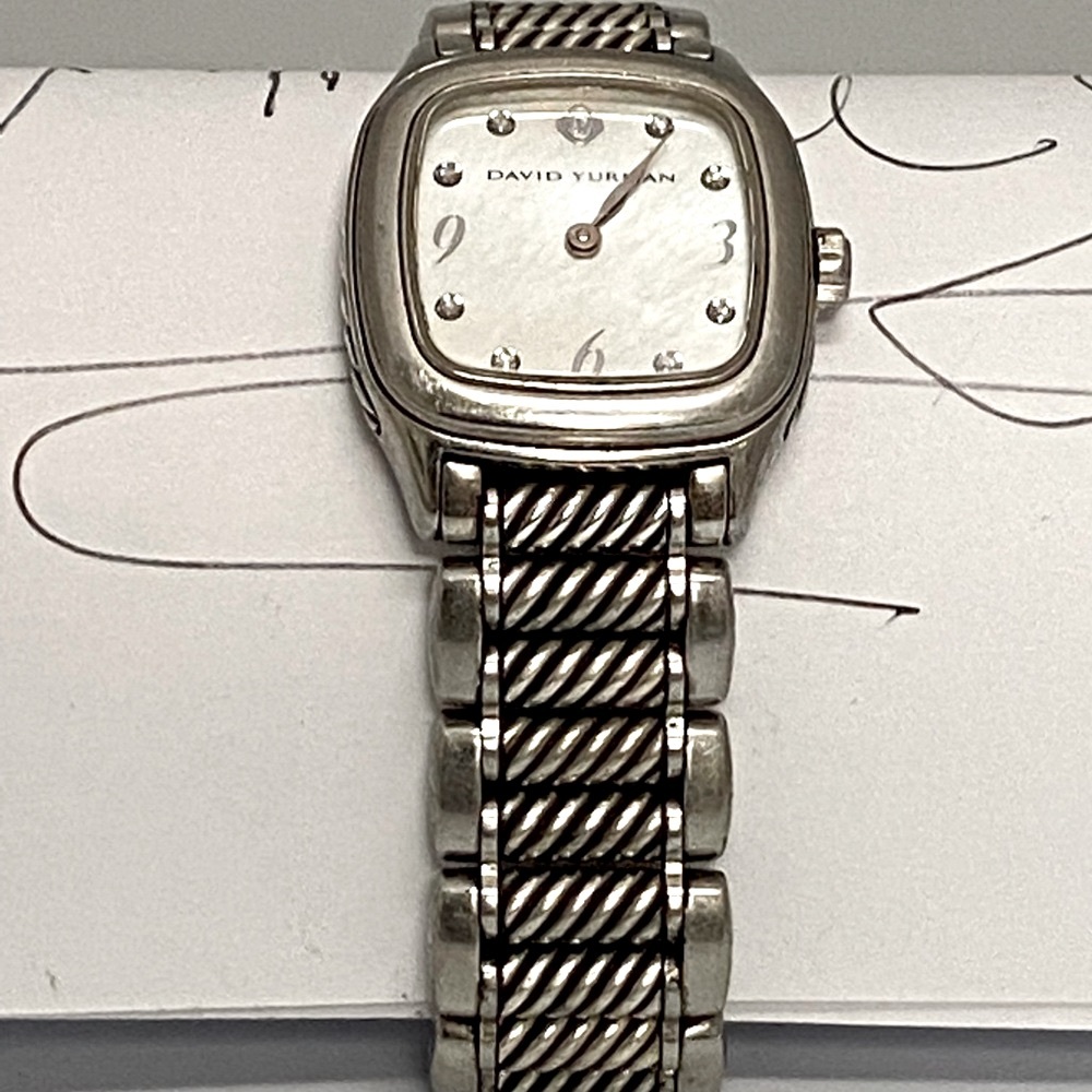 David Yurman Thoroughbred Watch with Diamonds - Picture 9 of 14